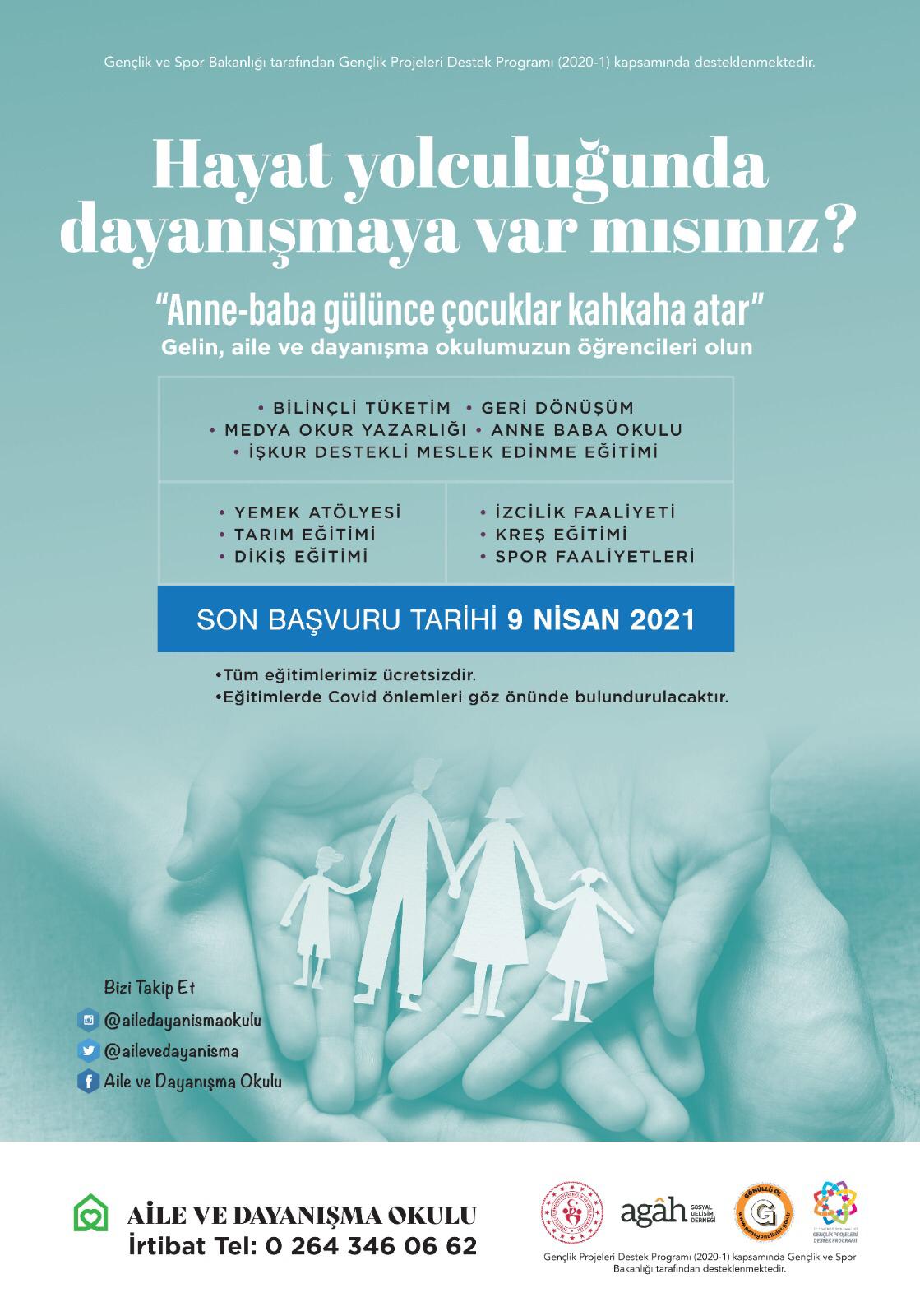 AİLE VE DAYANIŞMA OKULU