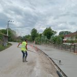 Beton Yaya Yolu İmalatı Akyazı’da Devam Ediyor