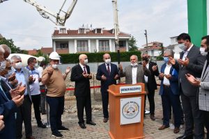 ERENLER’İN İLK KAPALI PAZAR YERİNİN TEMELİ ATILDI (1)