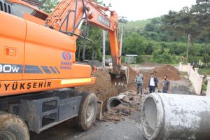Karanlıkdere Mahallesi’nin yağmursuyu sorununu SASKİ çözüme kavuşturdu