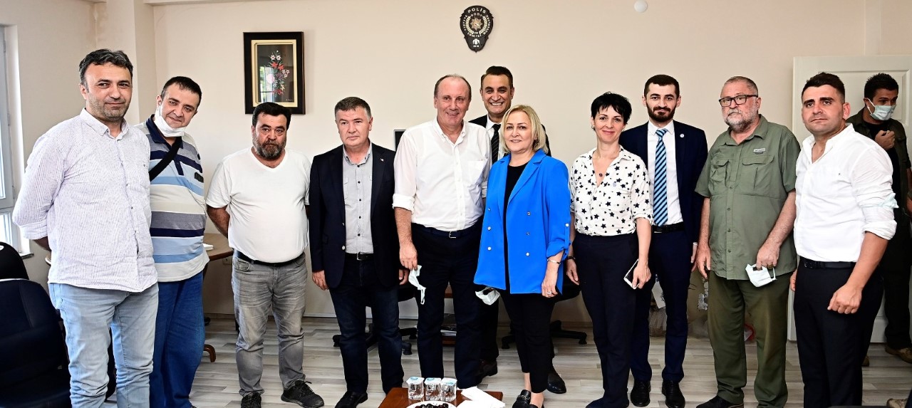 MUHARREM İNCE'DEN SGC'YE ZİYARET