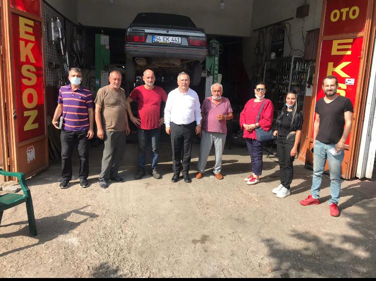 Yİ Parti Adapazarı ziyaretlerini sürdürüyor