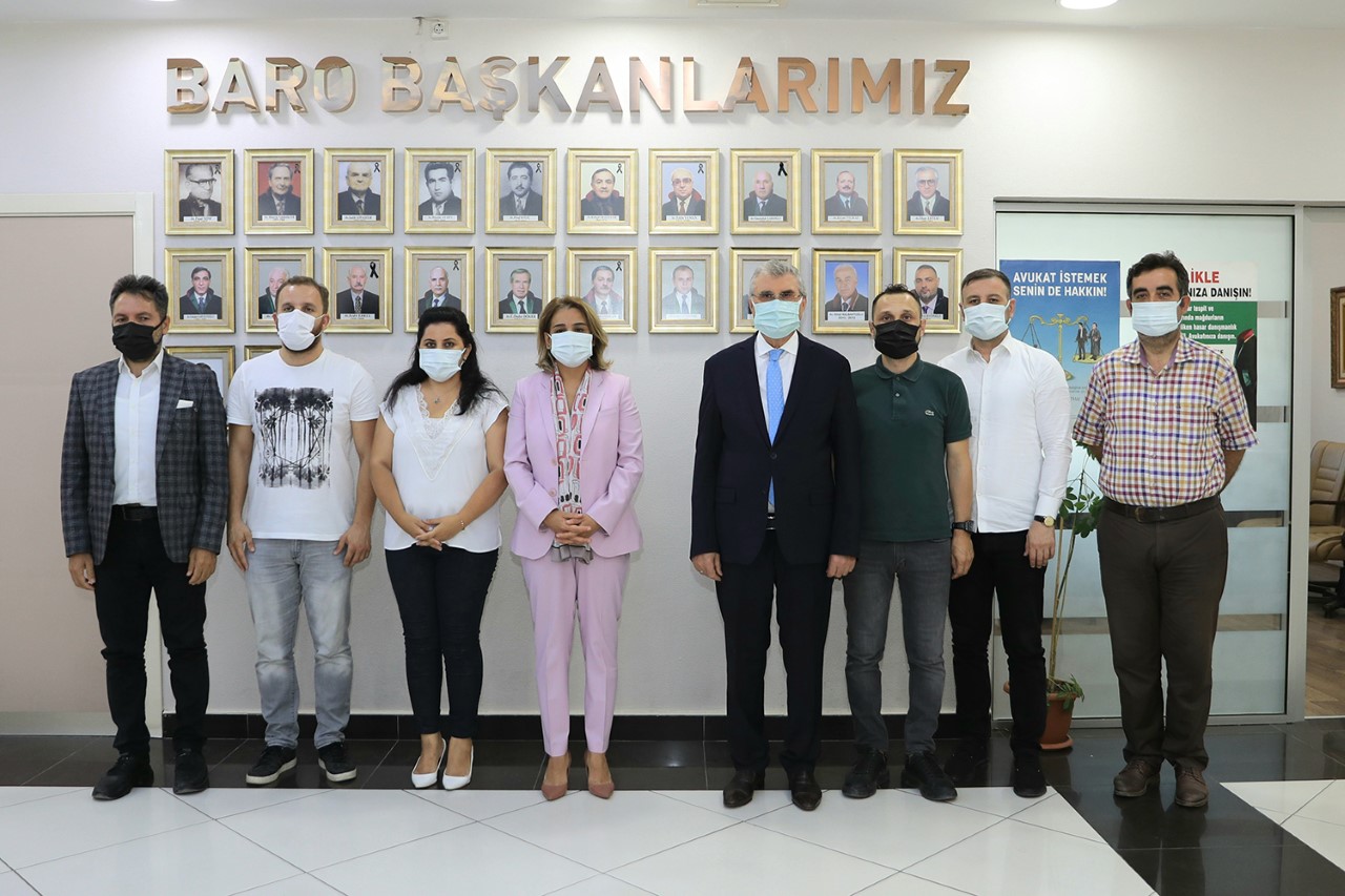 Baro Başkanı Yıldız’a tebrik