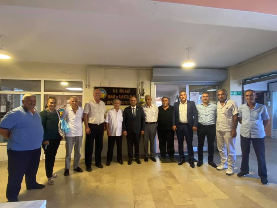 _Kocaali Esnaf ve Sanatkarlar Odası Başkanı Ali Yılmaz ziyaret 2