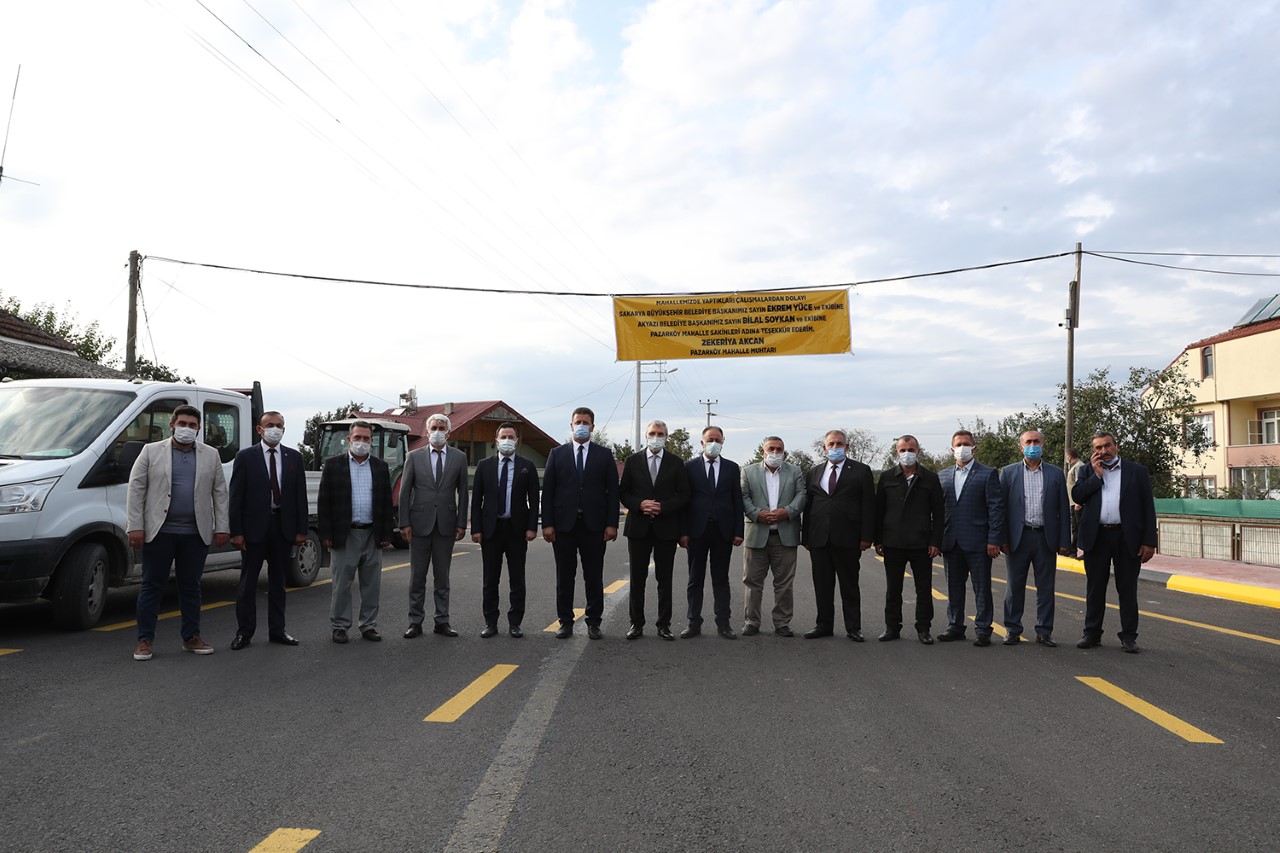 “Pazarköy Caddesi şehrimize