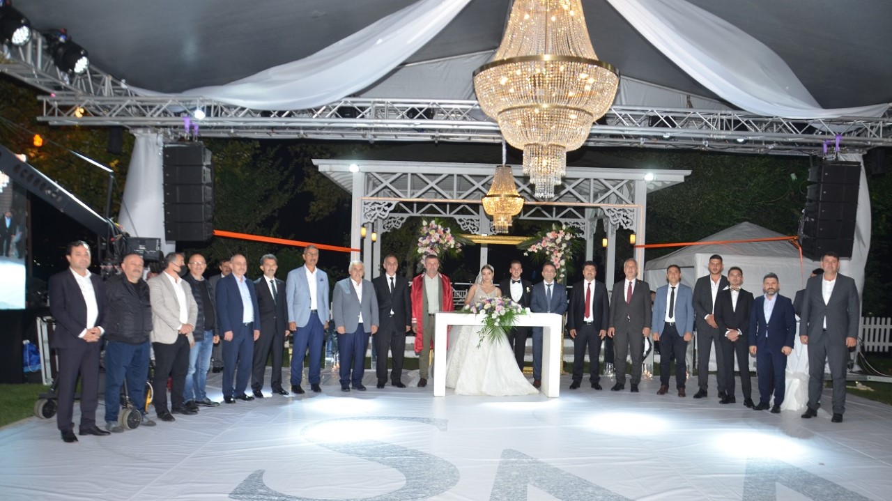 Prof. Dr. Aydın Yılmazer; oğlu Muhammet Ali’yi evlendirdi…