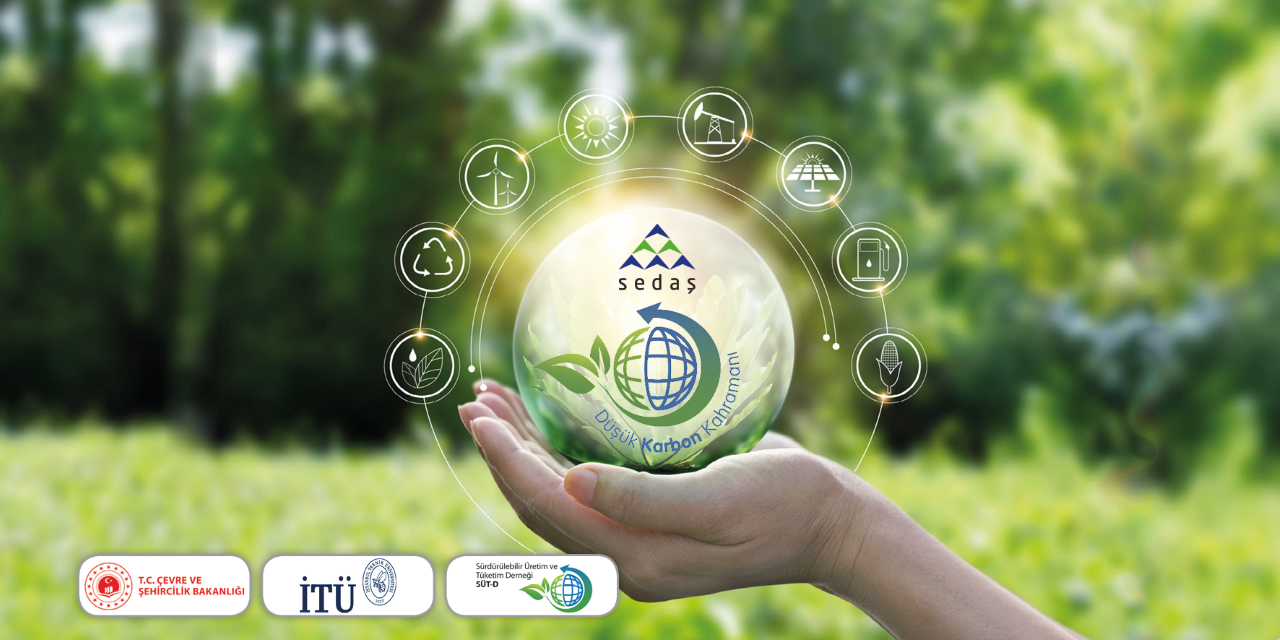 SEDAŞ Düşük Karbon Kahramanı ödülü