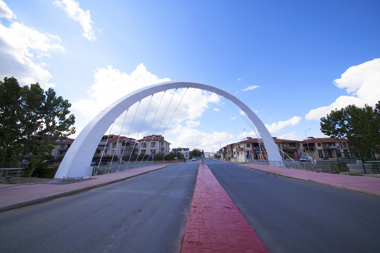 Yazlık girişine yeni köprü