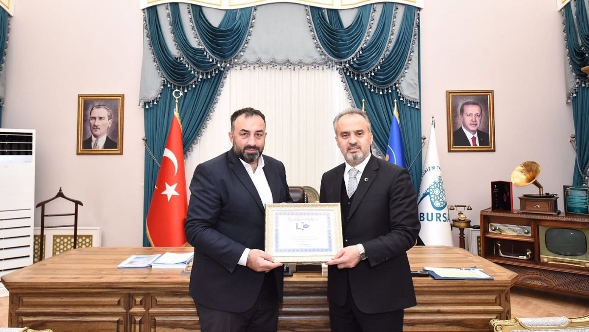 Başkan Alinur Aktaş LC Haber’i misafir etti