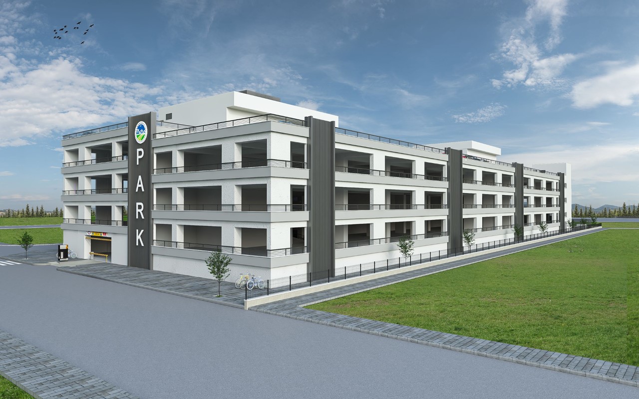 Sağlık kampüsünde otopark ihtiyacına katlı çözüm