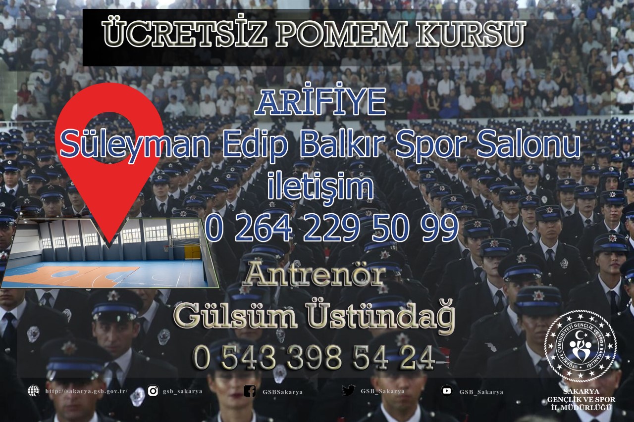 ÜCRETSİZ POMEM KURSU GSB