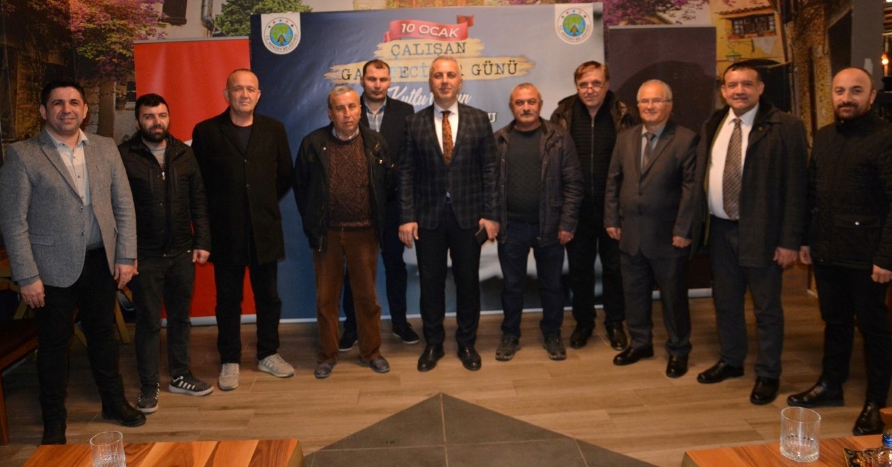 BAŞKAN BABAOĞLU GAZETECİLERLE BULUŞTU