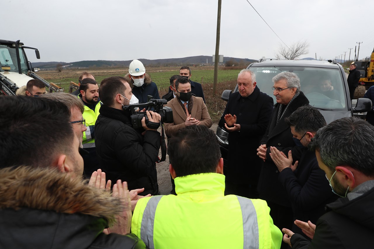 Başkan Yüce “Söğütlü’nün altyapıs