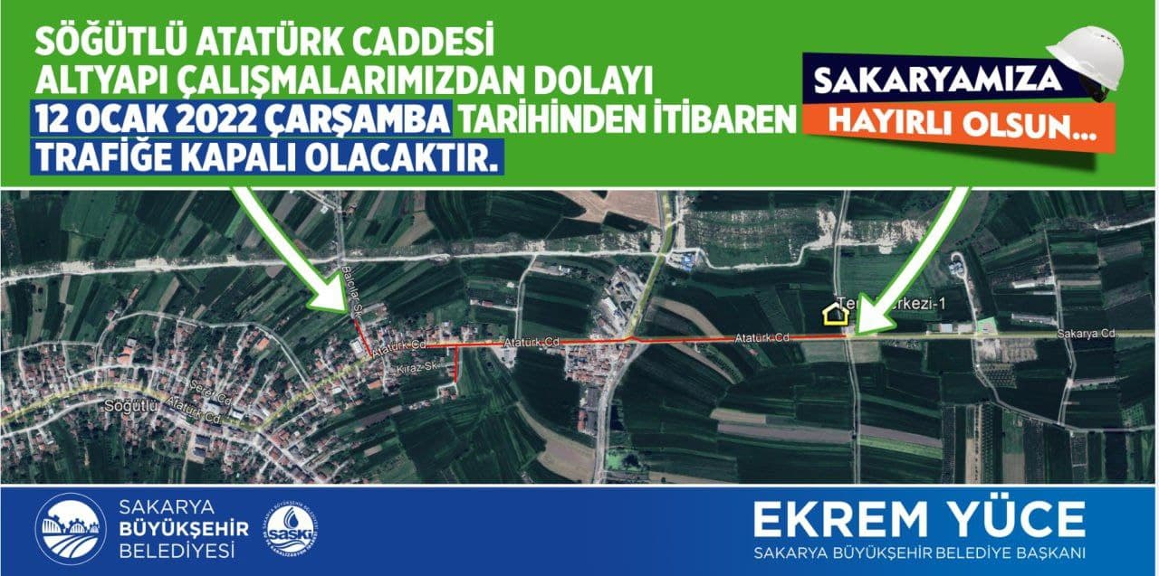 SASKİ Söğütlü’de a