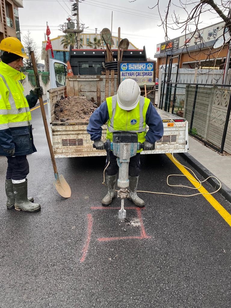 SASKİ güvenli bir ulaşım için çalışıyor