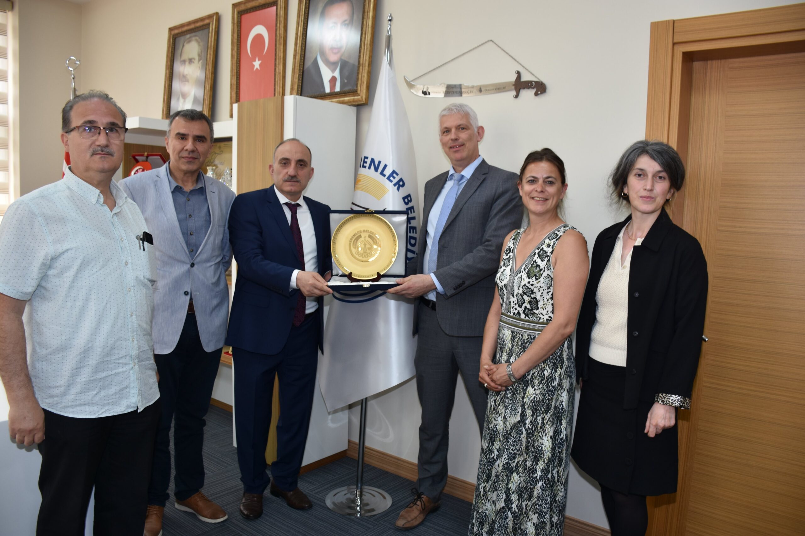 BAŞKAN FEVZİ KILIÇ BELÇİKALI ÖĞRENCİLERİ AĞIRLADI (4)