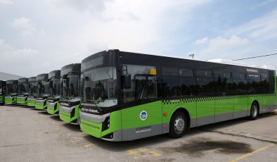 18 yeni otobüs şehre hizmet için yola çıkıyor