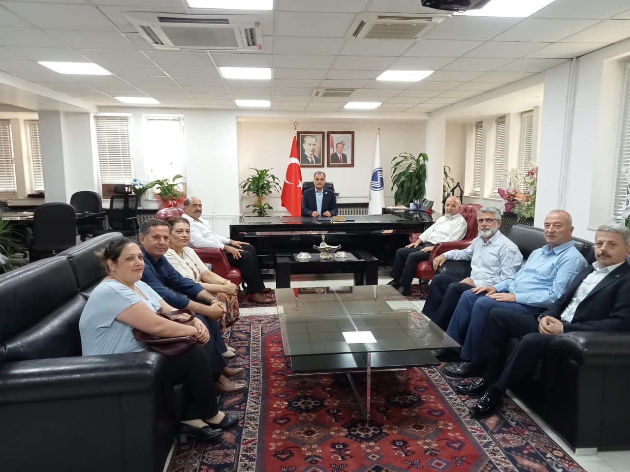 Gelecek Partisi Heyetinden Rektör Hamza Al'a Hayırlı Olsun Ziyareti