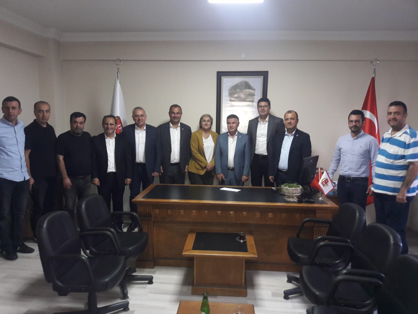 CHP'den SGC'ye ziyaret