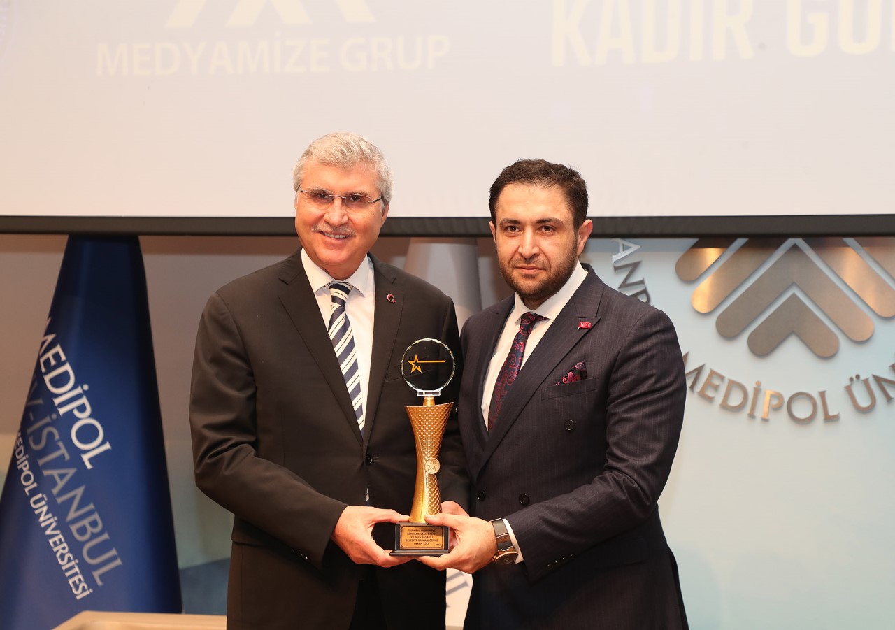 Başkan Yüce’ye bir ödül daha