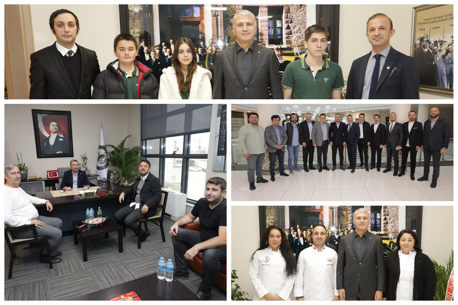 SATSO'da Başkanlara Ziyaretler