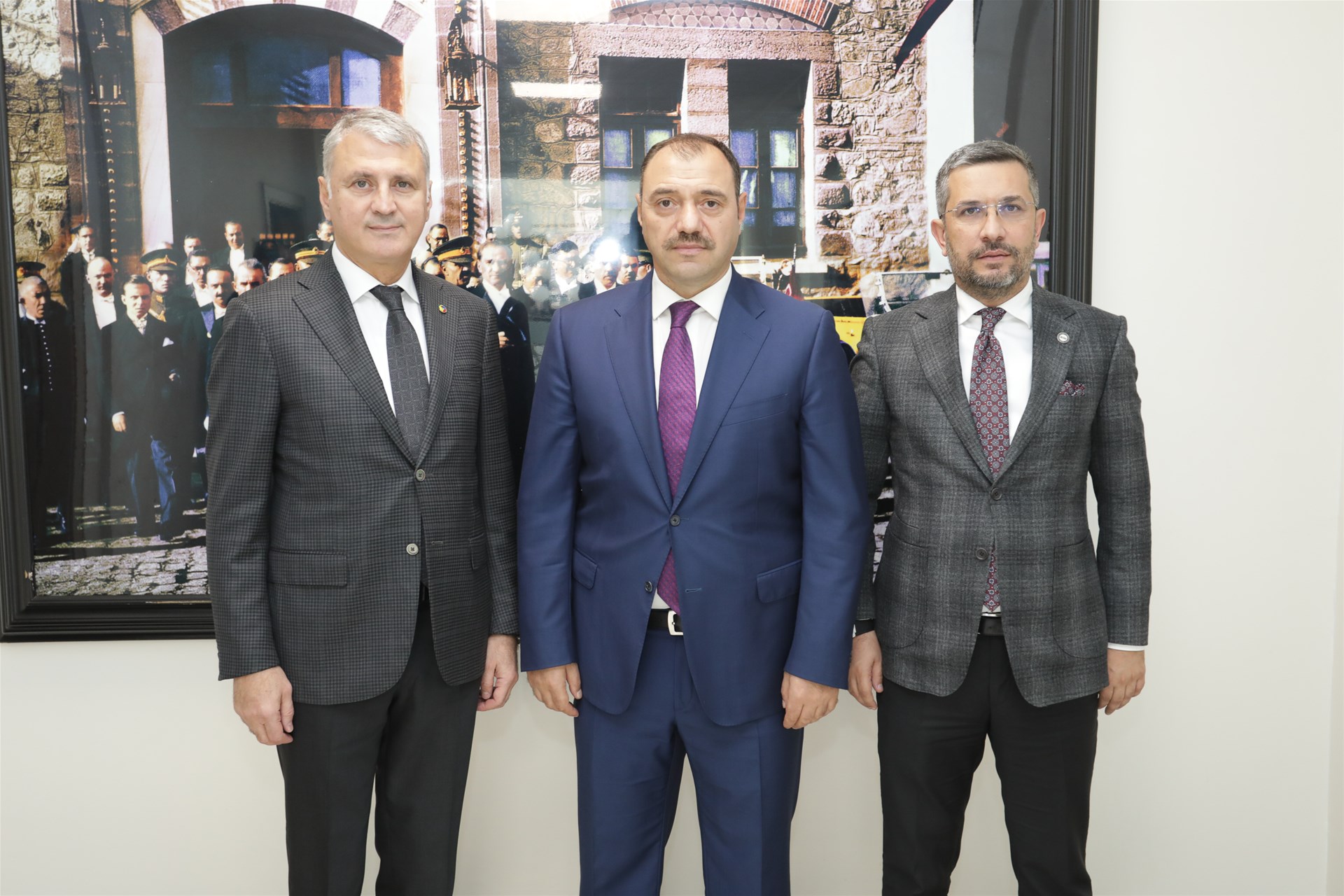 Sakarya Valisi Kaldırım'dan SATSO'ya Hayırlı Olsun Ziyaret