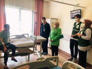 Yeşilay’dan KOAH Hastalarına moral ziyareti