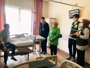 Yeşilay’dan KOAH Hastalarına moral ziyareti