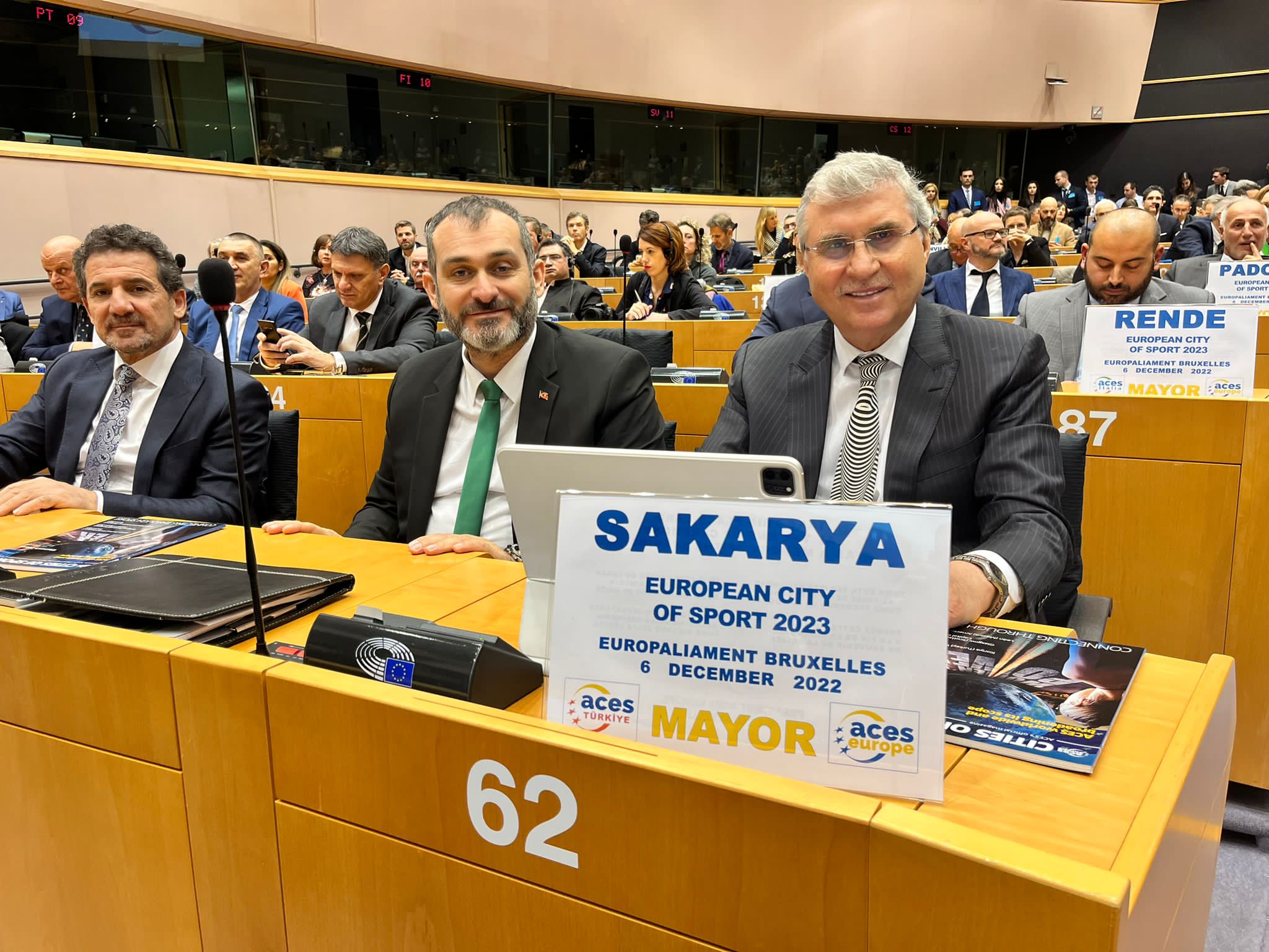 Belçika’dan verdi Sakarya ‘2023 yılı Avrup