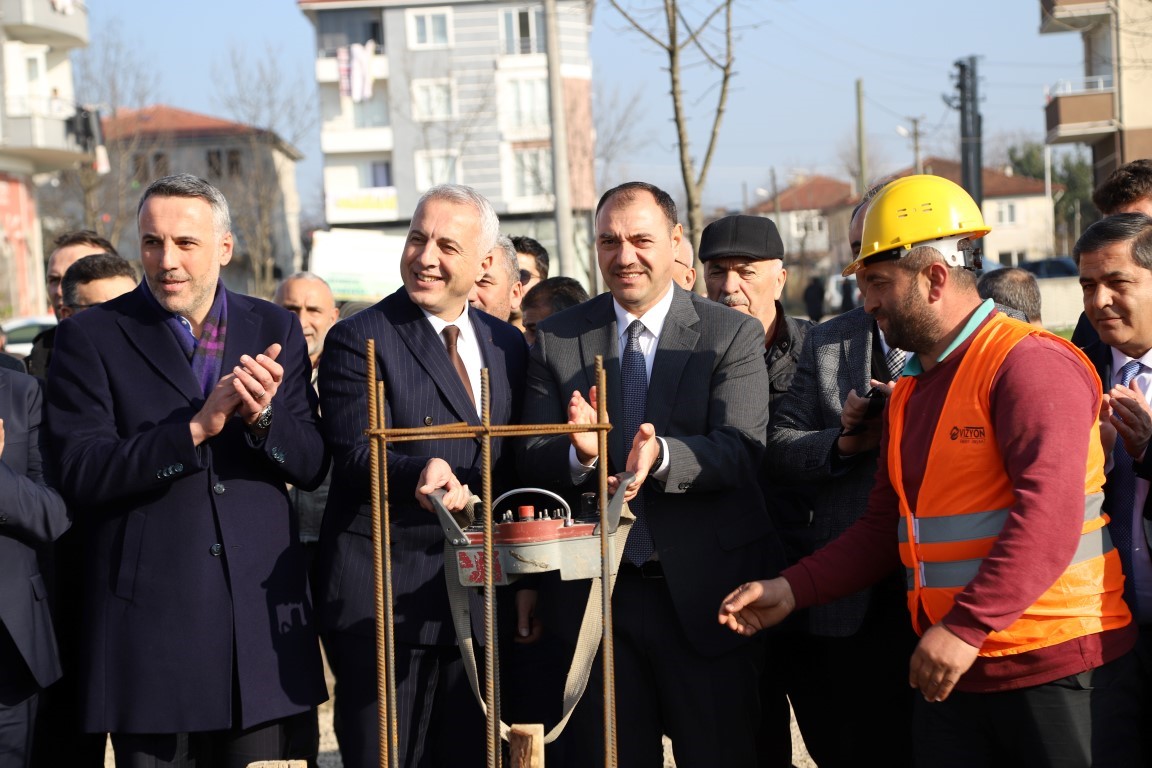 RASİMPAŞA PARK VE 112 ACİL İSTASYONUNUN TEMELİ ATILDI