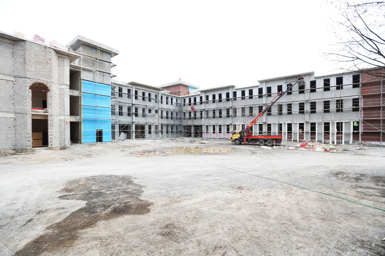Büyükşehir’den yeni İmam Hatip’e geleneksel mimari dokunuşu Yü