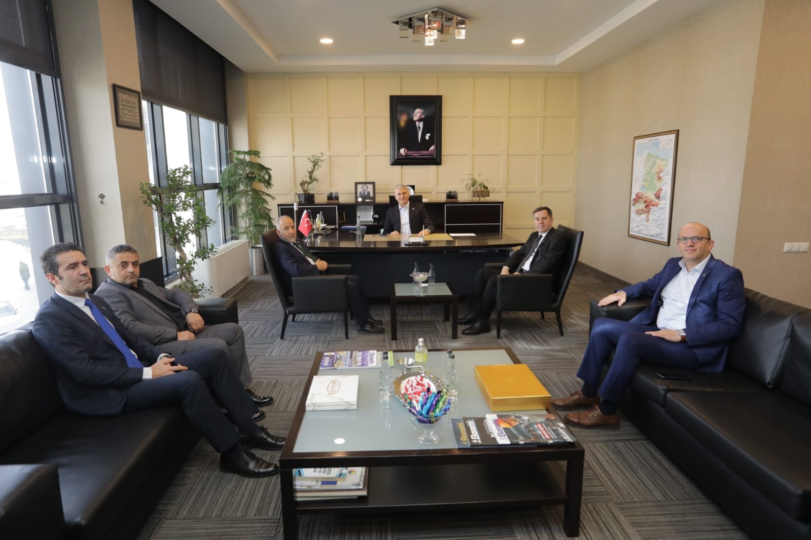 Gelecek Partisi'nden SATSO’ya ziyaret