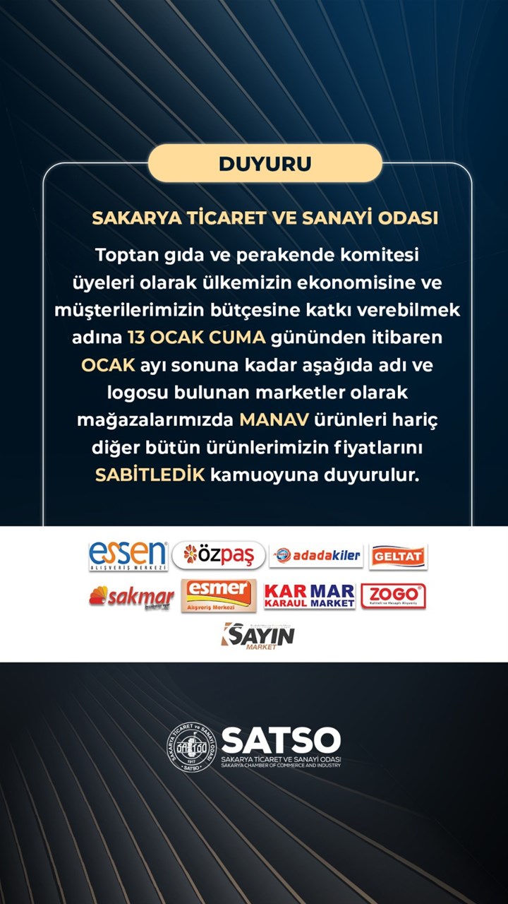 Ürün fiyatı sabitleme hareketine yerel zincir marketler de katılıyor