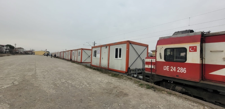 SATSO Konteynerleri Deprem Bölgesine Gitmek Üzere Yola Çıkıyor