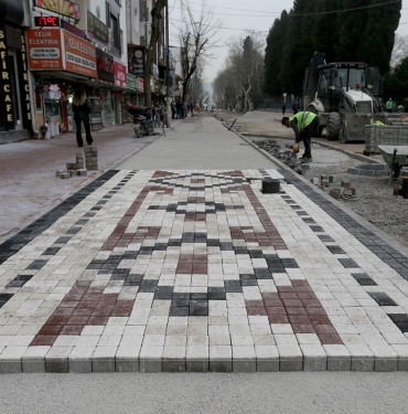 Şehrin sembolü Çark Caddesi’ne yepyeni bir yüz