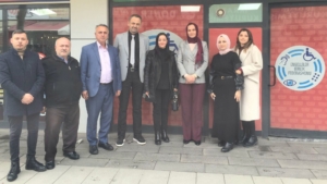 AK Partili Vekil Aday adaylarından Engelliler Federasyonu’na ziyaret