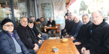 AKAR VE BABAOĞLU AKOVA’DA VATANDAŞLA BULUŞT
