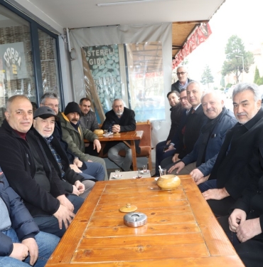 AKAR VE BABAOĞLU AKOVA’DA VATANDAŞLA BULUŞT