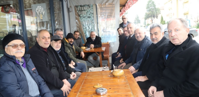 AKAR VE BABAOĞLU AKOVA’DA VATANDAŞLA BULUŞT