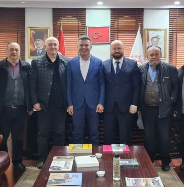Abdullah Şirin, ilk ziyaretini Sapanca'da Belediye Başkanı Özen'e yaptı (2)