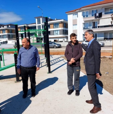 Başkan Alemdar Park Yapımını Yerinde İnceledi
