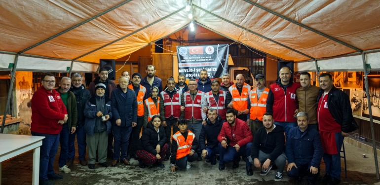 Depremzedeler için Mevlid-i Şerif programı düzenlendi (8)