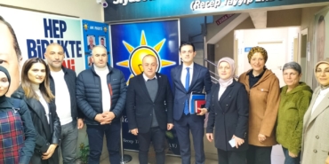 Milletvekili A. Adayı Av. Nuri Oktay ziyaretlerinde destek istedi (10)