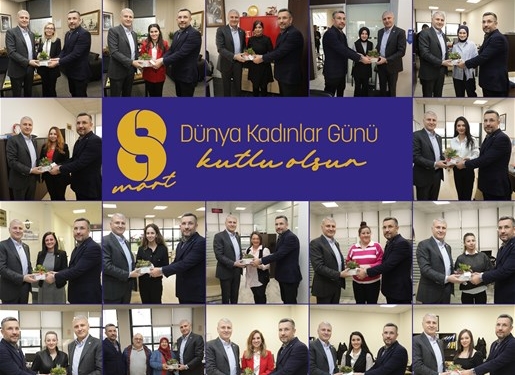 SATSO 8 Mart Dünya Kadınlar Günü Kutlama Geleneğini Sürdürdü