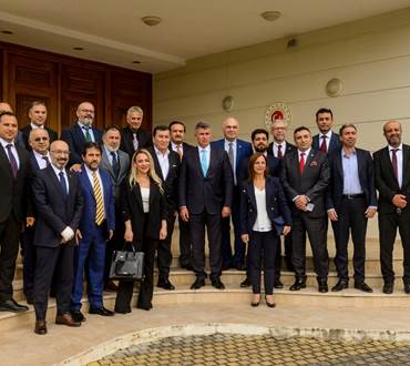 TSYD yönetiminden KKTC'de önemli ziyaretler
