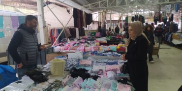 Aday Adayı Hava İsra Pehlivan; Ferizli’de pazarcı esnafı ziyaret etti (14)