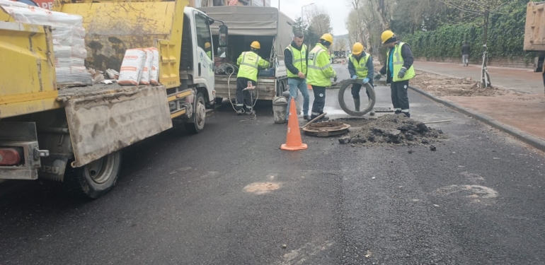 Çark Caddesi’nin yeni yüzü için son dokunuşlar da tamamlanıyor