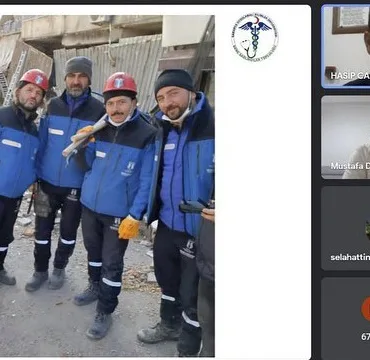 DEPREM GÖNÜLLÜLERİ DENEYİMLERİNİ PAYLAŞTI