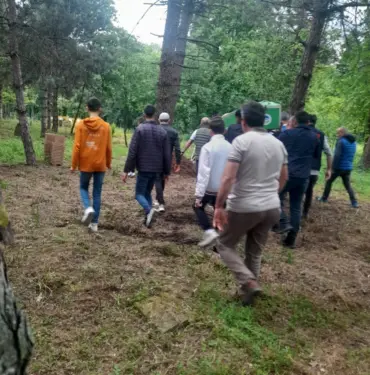 KAZADA HAYATINI KAYBEDEN ALTYAPI KALECİSİ SON YOLCULUĞUNA UĞURLANDI