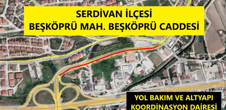 Büyükşehir o arter için sürücüleri uyardı